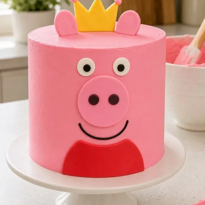 Peppa Pig Birthday Cake
