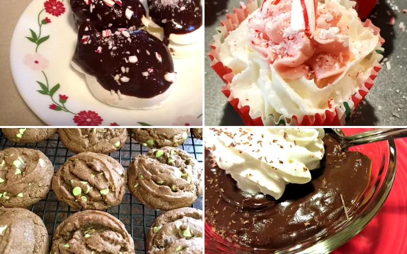 29 Mint Holiday Treats to Bake This Christmas Season peppermint desserts featured