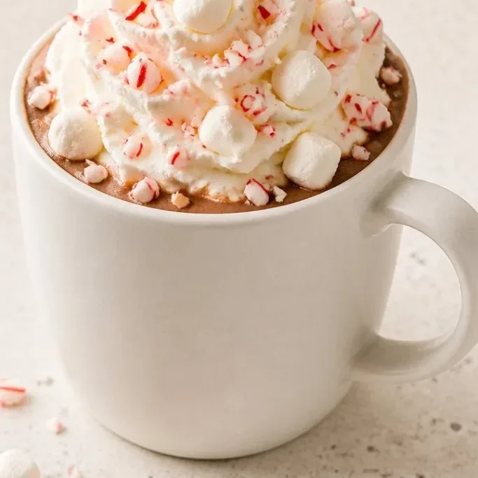 Peppermint Hot Chocolate