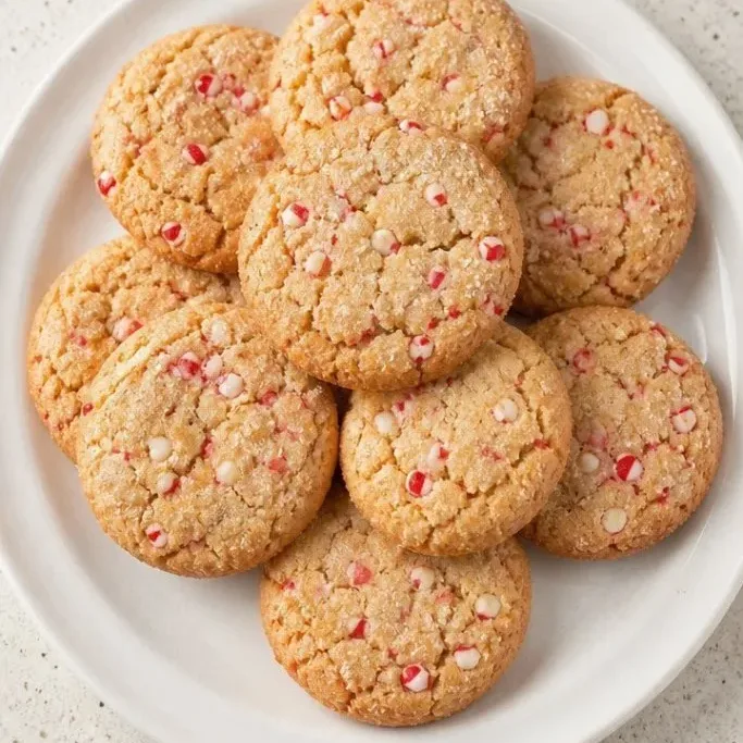 Peppermint Sugar Cookies
