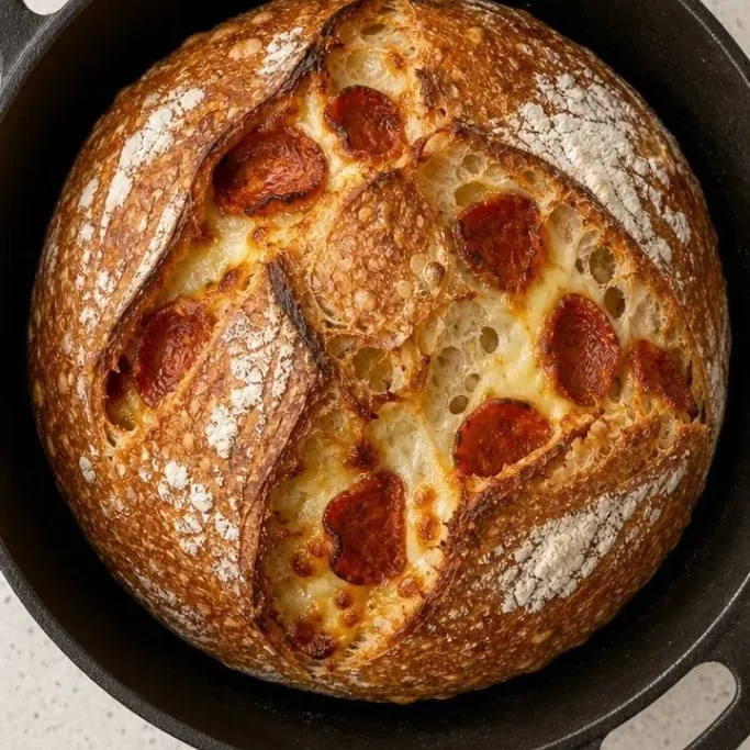 Pepperoni Sourdough Bread Pepperoni Sourdough Bread