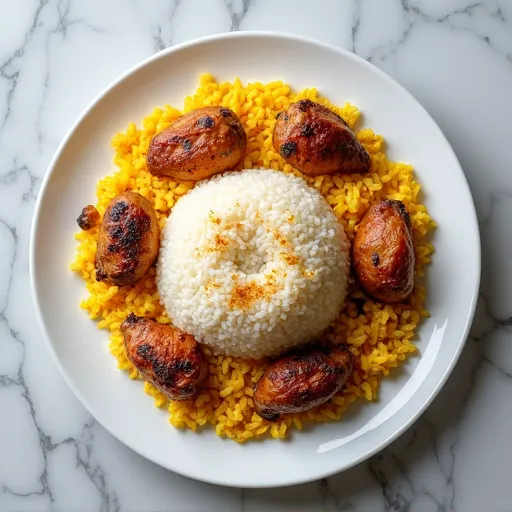 Persian-Style Chicken and Rice with Crispy Bottom