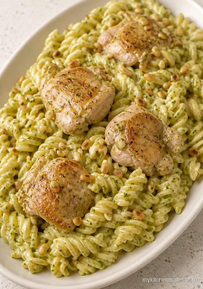 Pesto Chicken Alfredo