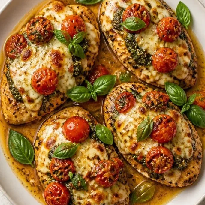 pesto chicken bake