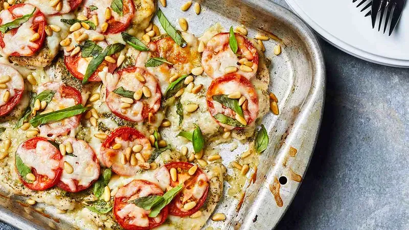 Pesto Chicken Bake Food photo of Pesto Chicken Bake