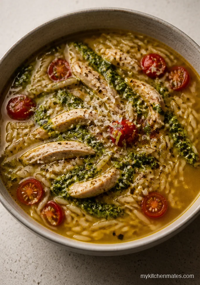 13 Chicken Orzo Soup Recipes You'll Make on Repeat Pesto Chicken Orzo Soup