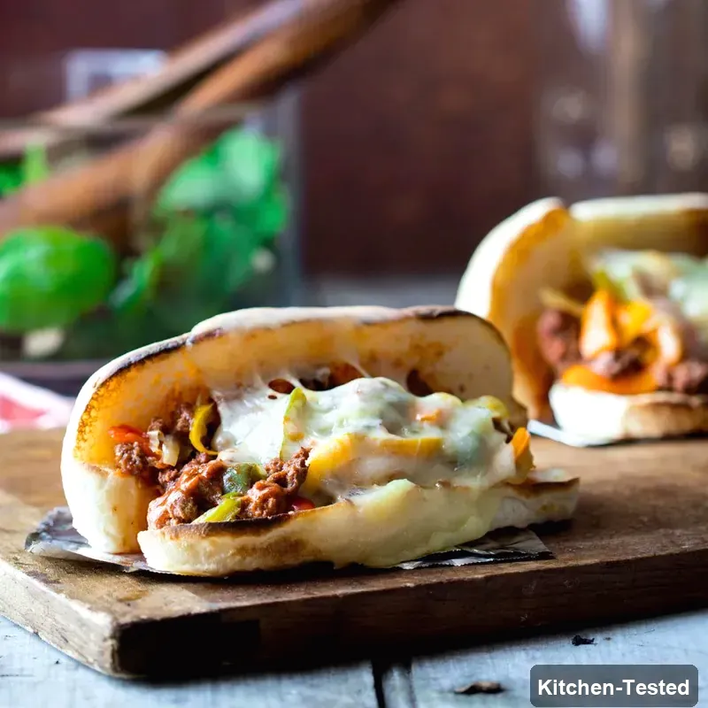 Philly Cheese Steak Sloppy Joes philly cheese steak sloppy joes
