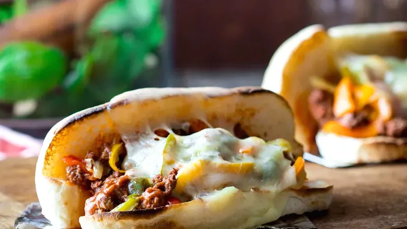 Philly Cheese Steak Sloppy Joes Food photo of Philly Cheese Steak Sloppy Joes