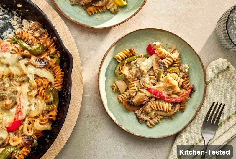 Philly Cheesesteak Casserole philly cheesesteak casserole 1