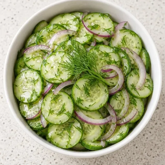 Quick 10-Minute Pickled Cucumber Salad Pickled Cucumber Salad