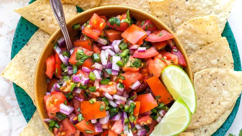 Fresh and Zesty Pico de Gallo Food photo of Pico de Gallo