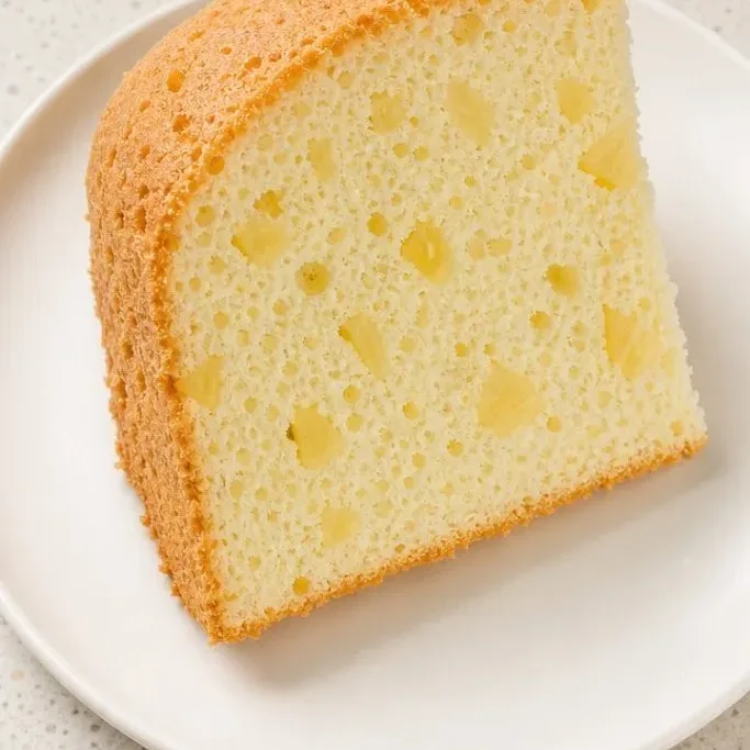 Pineapple Angel Food Cake