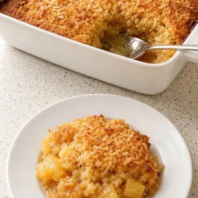 Pineapple Dump Cake