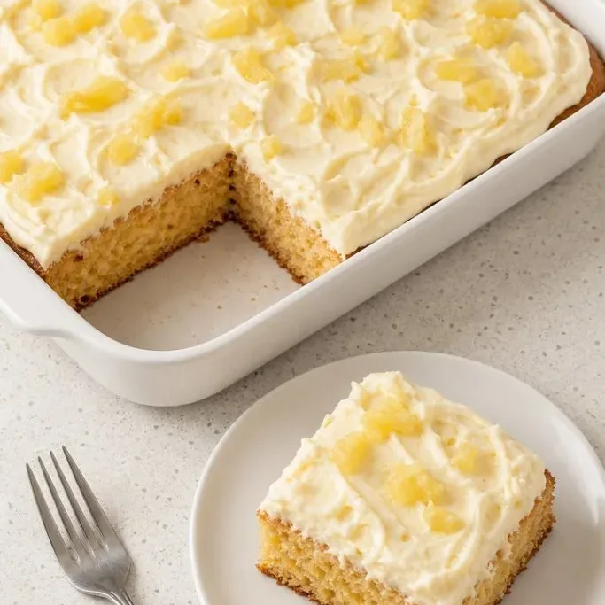 Pineapple Heaven Cake
