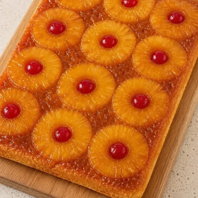 Pineapple Upside-Down Sugar Cookies