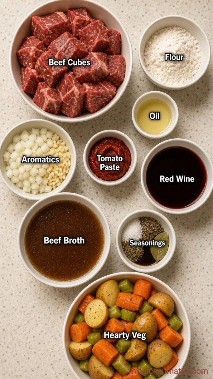 Hearty Pioneer Woman Beef Stew Ingredients