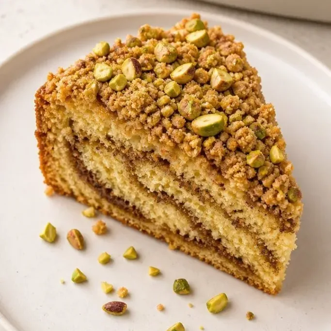 Pistachio Coffee Cake