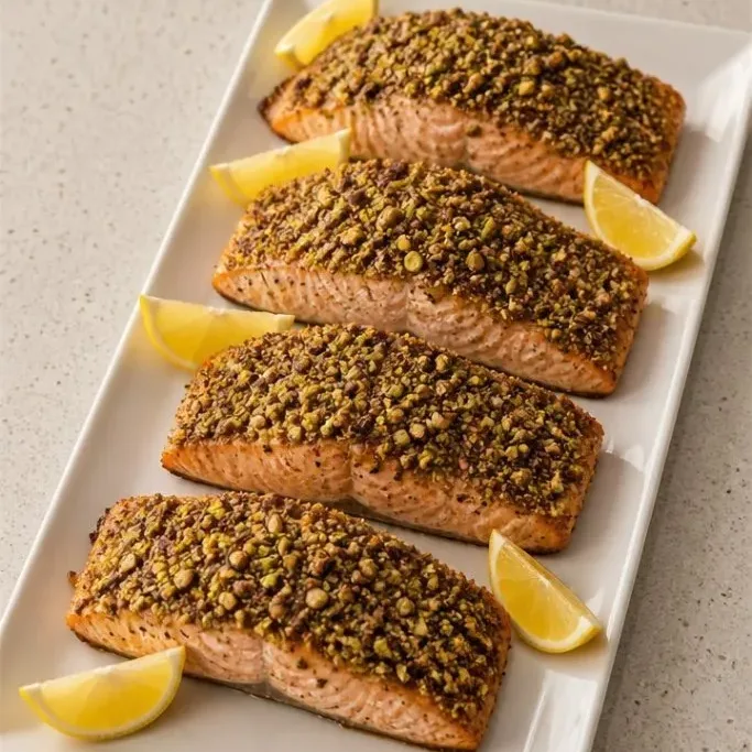 Pistachio Crusted Salmon