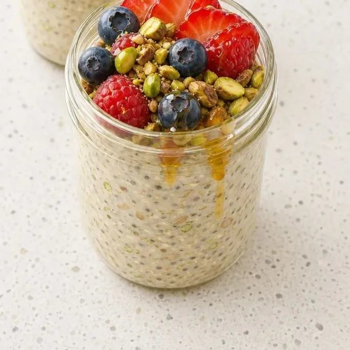 Creamy Pistachio Overnight Oats Pistachio Overnight Oats