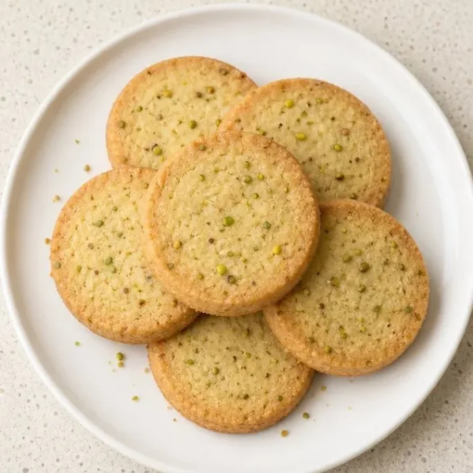Buttery Pistachio Shortbread Cookies Pistachio Shortbread Cookies