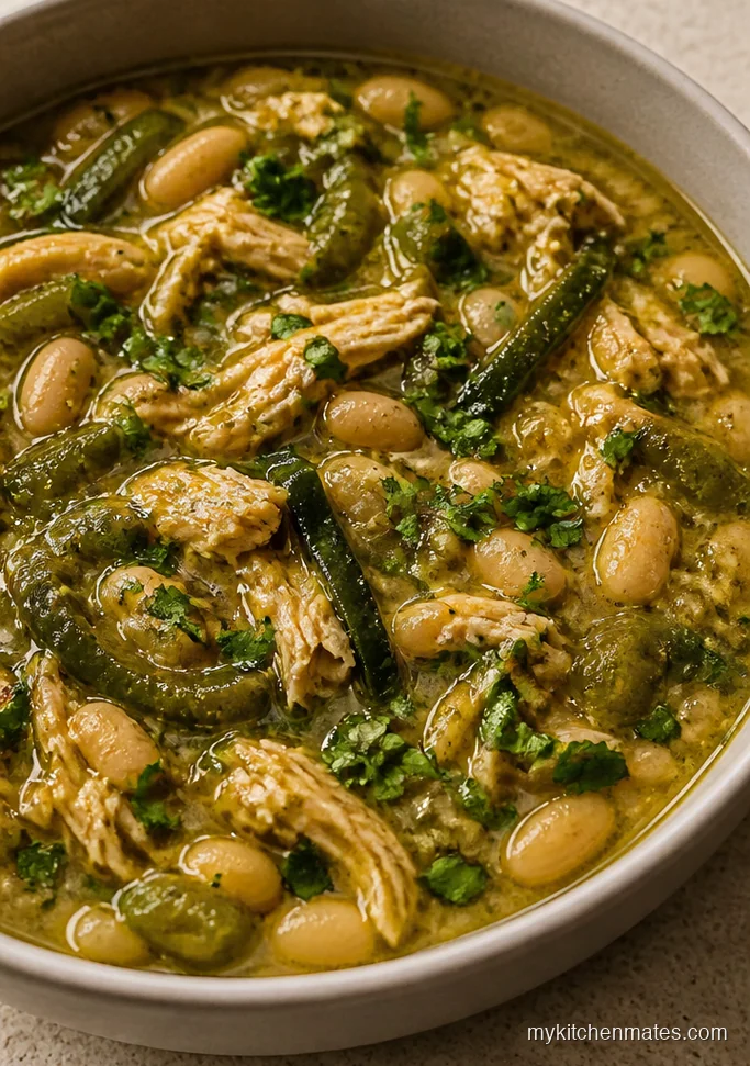 12 White Chicken Chili Crockpot Recipes for Cozy Weeknights Poblano and White Bean Chicken Chili