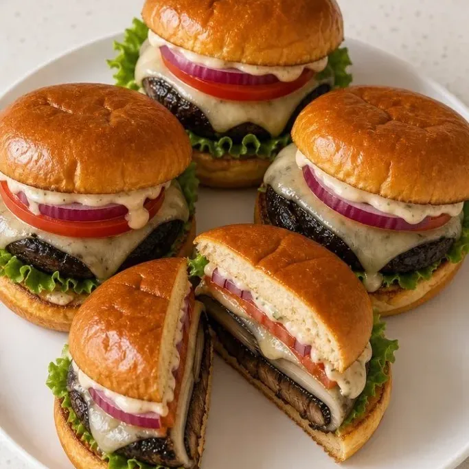 Portabella Mushroom Burger