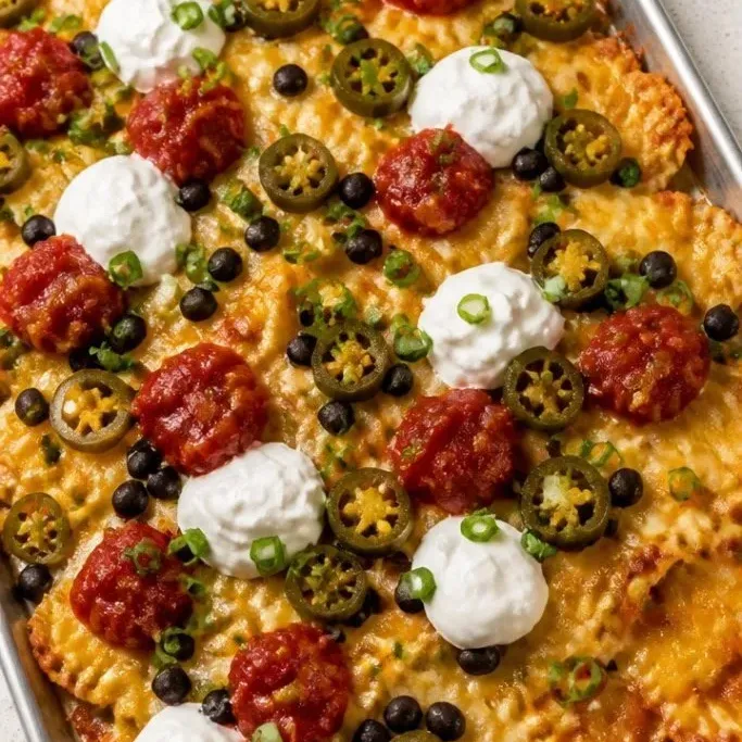 Sheet Pan Potato Chip Nachos (Ready in 10 Minutes) Potato Chip Nachos