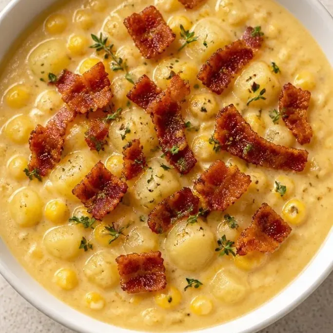 30-Minute Creamy Potato Corn Chowder Soup Potato Corn Chowder Soup