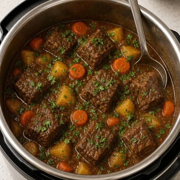Pressure Cooker Beef Stew