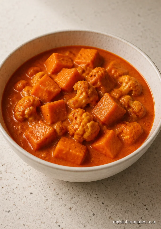 Pressure Cooker Sweet Potato Cauliflower Curry