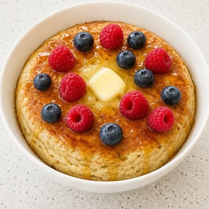 Fluffy 5-Minute Protein Pancake Bowl Protein Pancake Bowl
