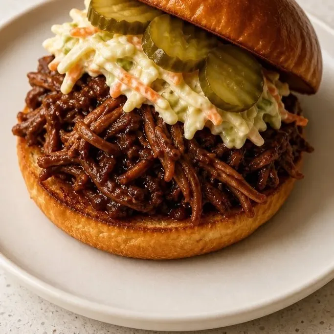 Pulled Beef Burger