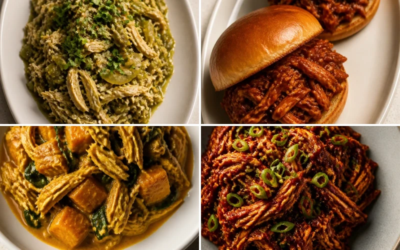 11 Pulled Chicken Crock Pot Recipes for Set It and Forget It Dinners 11 Pulled Chicken Crock Pot Recipes for Set It and Forget It Dinners