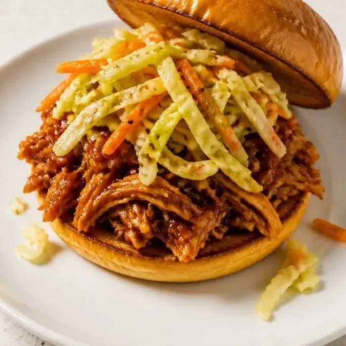 pulled chicken sandwiches