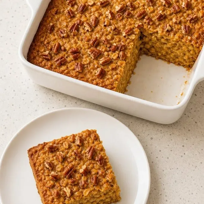 Hearty Pumpkin Baked Oatmeal Pumpkin Baked Oatmeal