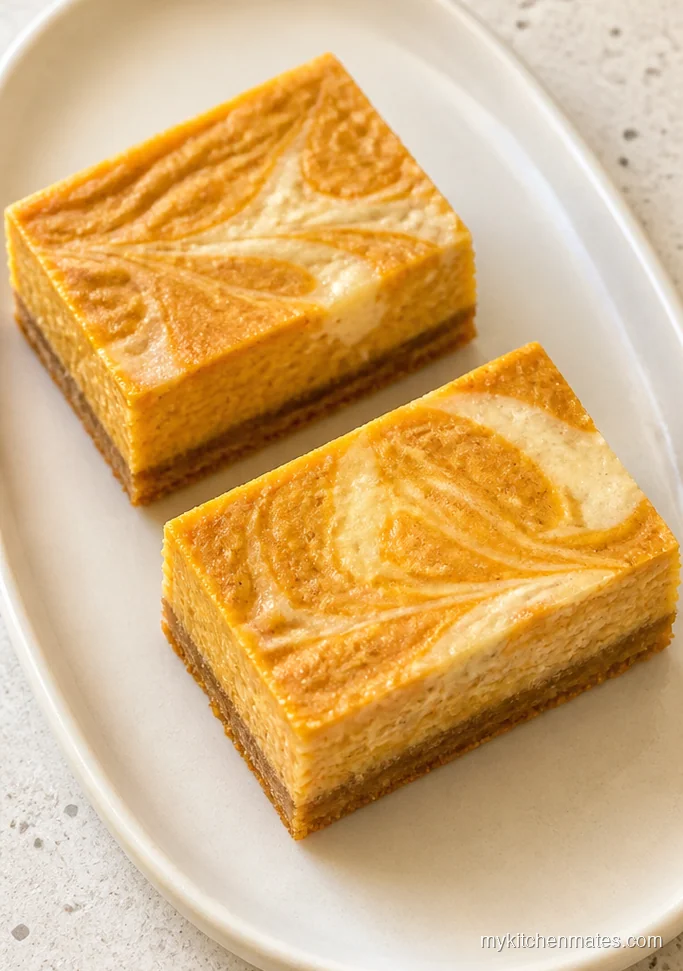 13 Pumpkin and Cream Cheese Recipes for Cozy Fall Baking Pumpkin Cheesecake Bars
