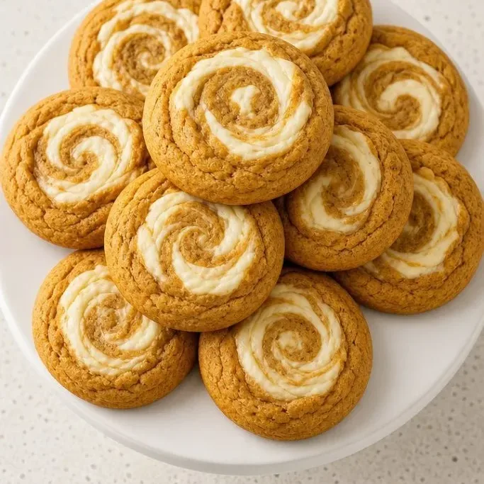 Soft Pumpkin Cheesecake Cookies with a Creamy Filling Pumpkin Cheesecake Cookies