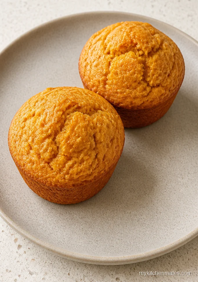 Pumpkin Cornbread Muffins