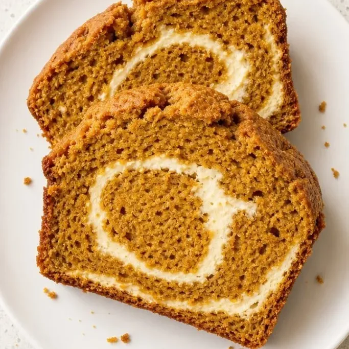 Pumpkin Cream Cheese Bread