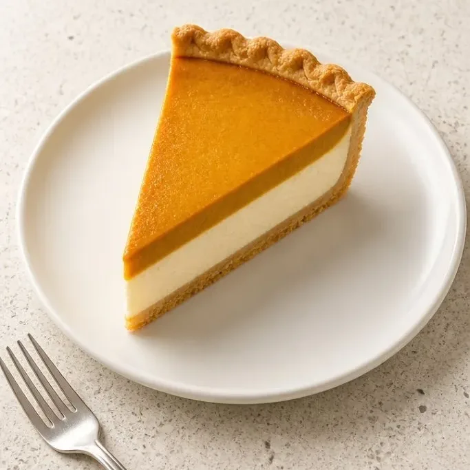 Pumpkin Cream Cheese Pie