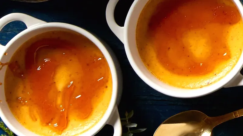Pumpkin Crème Brûlée Food photo of Pumpkin Crème Brûlée
