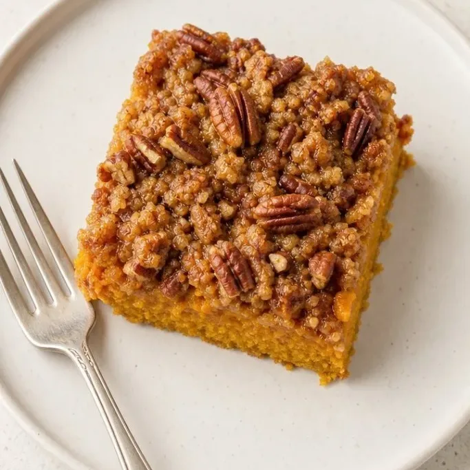 Easy Pumpkin Dump Cake (No Stirring Needed) Pumpkin Dump Cake