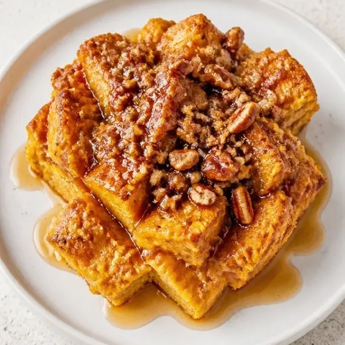 Overnight Pumpkin French Toast Casserole Pumpkin French Toast Casserole