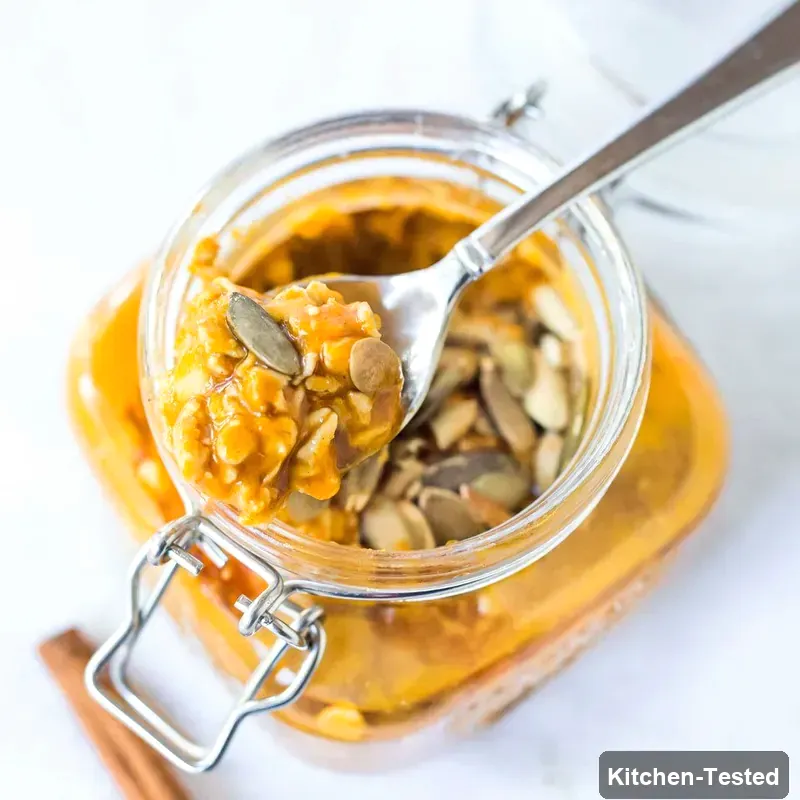 Pumpkin Overnight Oats pumpkin overnight oats
