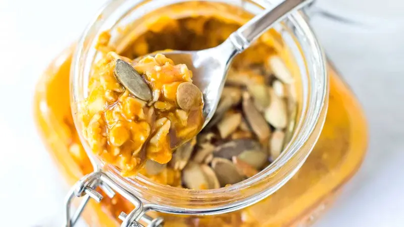 Pumpkin Overnight Oats Food photo of Pumpkin Overnight Oats