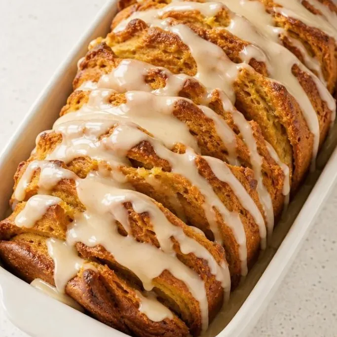 Pumpkin Pull Apart Bread