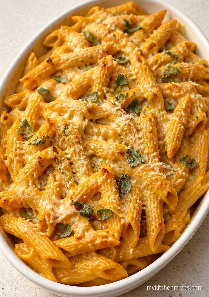 10 Weight Watchers Pumpkin Recipes for Cozy Low Point Meals Pumpkin Sage Pasta Bake
