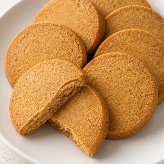 6-Ingredient Pumpkin Shortbread Cookies Pumpkin Shortbread Cookies