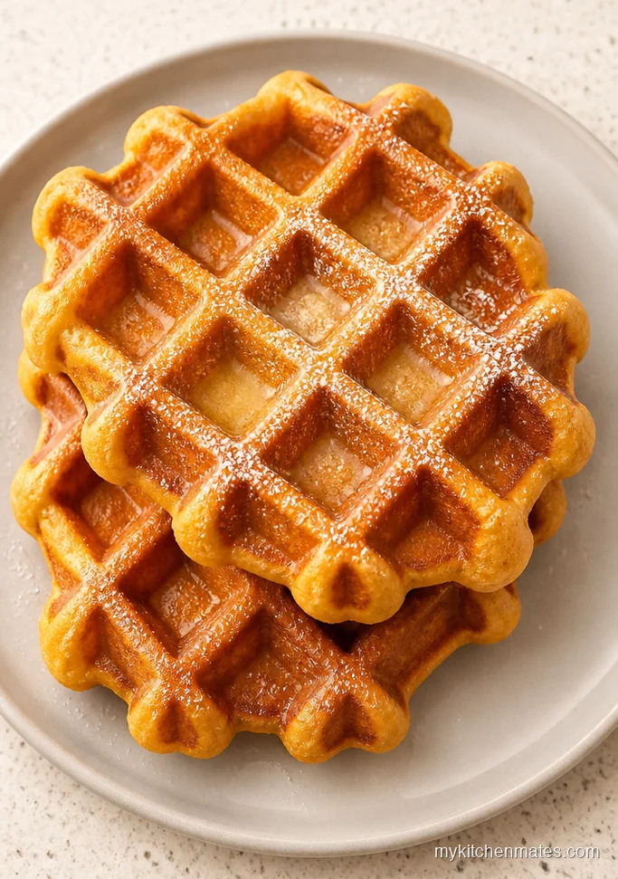 13 Pumpkin Sourdough Discard Recipes for Cozy Baking Days Pumpkin Sourdough Waffles