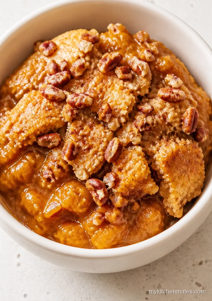 Pumpkin Spice Dump Cake